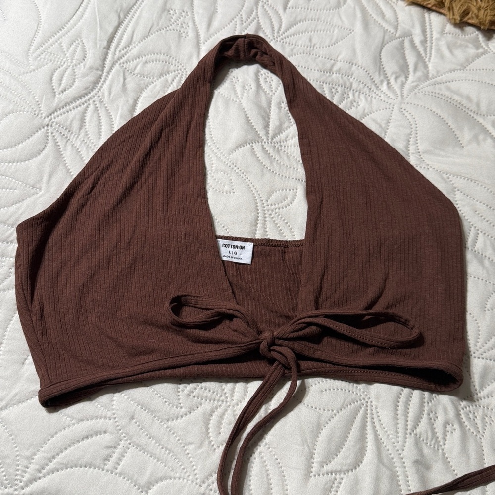 Cotton On Chocolate Brown Top